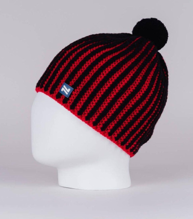 Nordski шапка Wool (black/red)