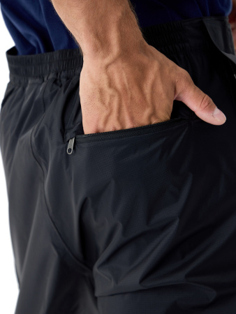 Мужские мембранные брюки самосбросы Marmot Precip Eco Full Zip Long (удлиненные)