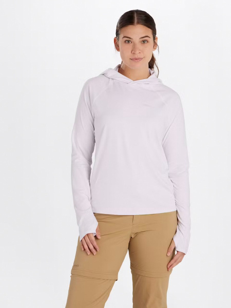 MARMOT толстовка Windridge Hoody жен. (S, white)