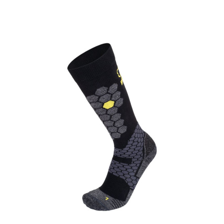 BRBL гольфы GRIZZLY 2 (35-38, black/grey/yellow)