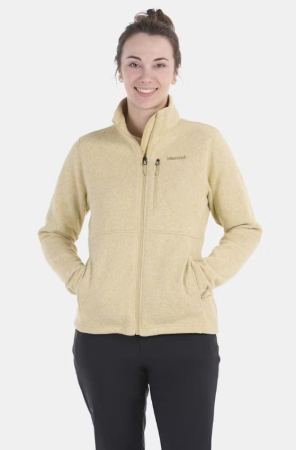 MARMOT куртка Drop Line Fleece жен. (XL, light oak )