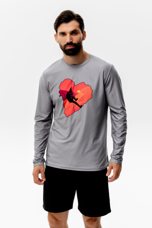 RockSun лонгслив  Nel cuore (XL, темно-серый)