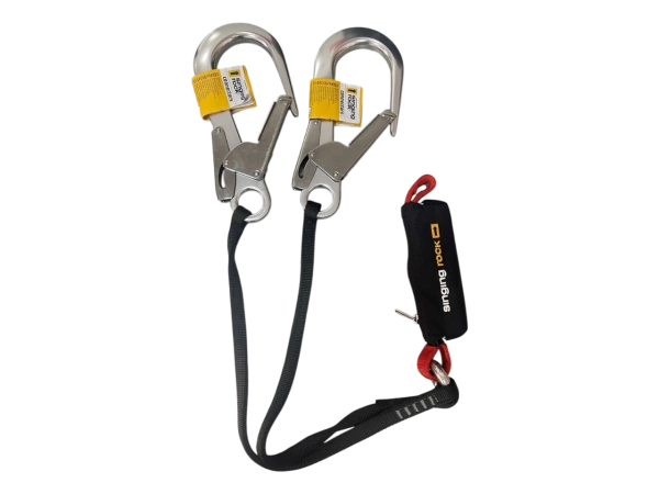 Амортизатор рывка с усами и карабинами Singing Rock REACTOR 3  Y, 85 см