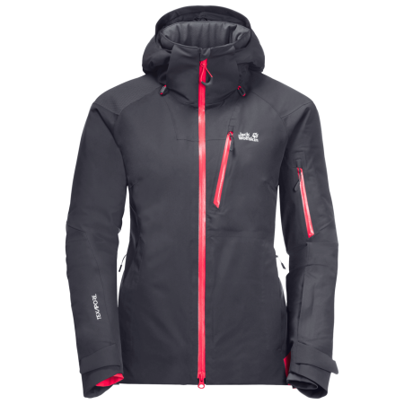 JACK WOLFSKIN куртка SNOW SUMMIT жен. (XS, ebony)