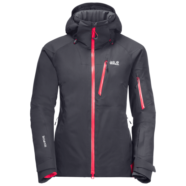 JACK WOLFSKIN куртка SNOW SUMMIT жен. (XS, ebony)