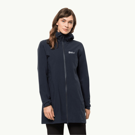 Плащ мембранный JACK WOLFSKIN PACK & GO 2L COAT Плащ мембранный JACK WOLFSKIN PACK & GO 2L COAT