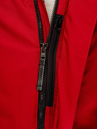 Пуховая мужская куртка LAPLANGER Торнадо (опушка енот)