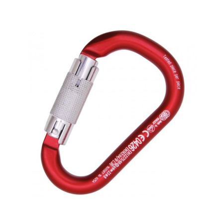 KONG карабин HMS CLASSIC TWIST LOCK  (красный)