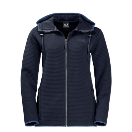 JACK WOLFSKIN куртка MODESTO HOODED жен. (XS, midnight blue)