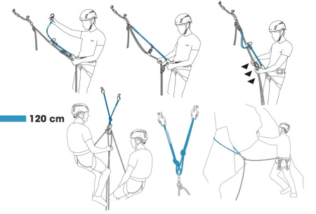 Петля BEAL DYNALOOP 8.3 мм 120 см