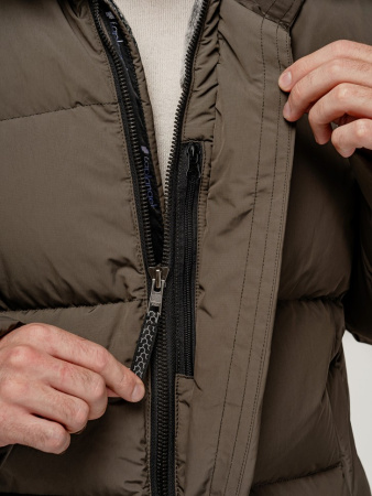 Мужское пуховое пальто LAPLANGER Флойд (опушка енот)