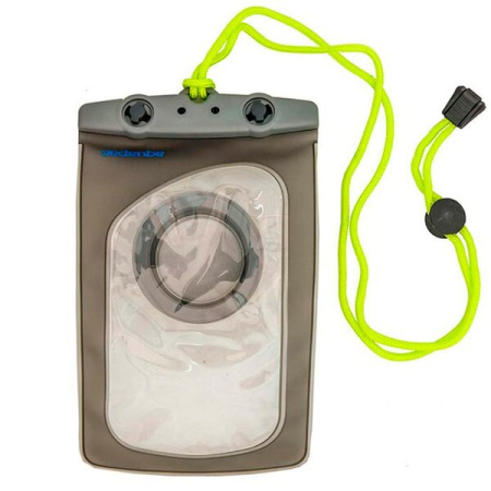 Чехол герметичный AQUAPAC Mini Camera Case with Hard Lens (Cool Grey)