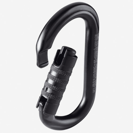 Карабин PETZL WILLIAM TRIACT-LOCK black