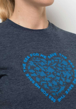 Футболка JACK WOLFSKIN SEA GROUND Футболка JACK WOLFSKIN SEA GROUND