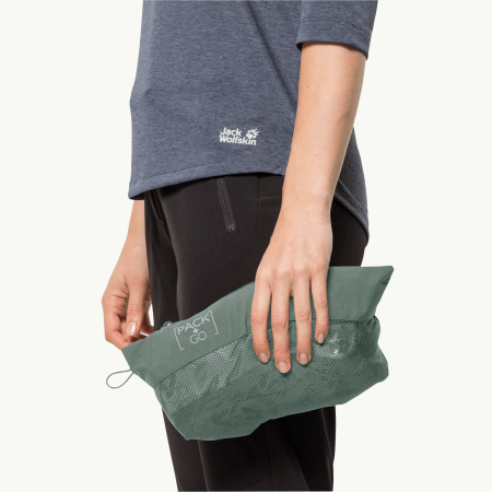 Плащ мембранный JACK WOLFSKIN PACK & GO 2L COAT Плащ мембранный JACK WOLFSKIN PACK & GO 2L COAT