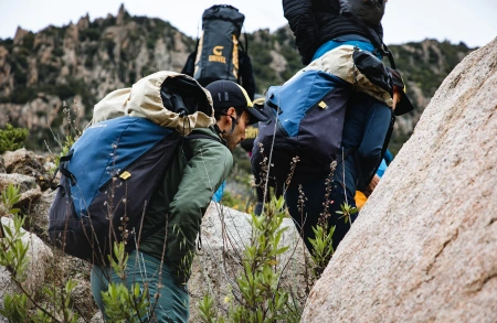 Рюкзак для снаряжения с ковриком для верёвки GRIVEL FREEDOM 40