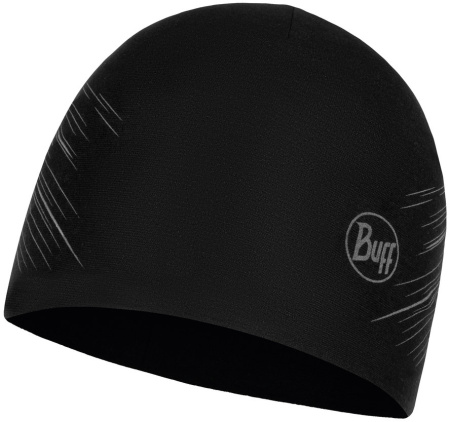 Шапка BUFF MICROFIBER REVERSIBLE R-SOLID BLACK