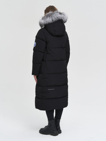 Женское пуховое пальто LAPLANGER Рукка Nordic Goose (опушка чернобурка)